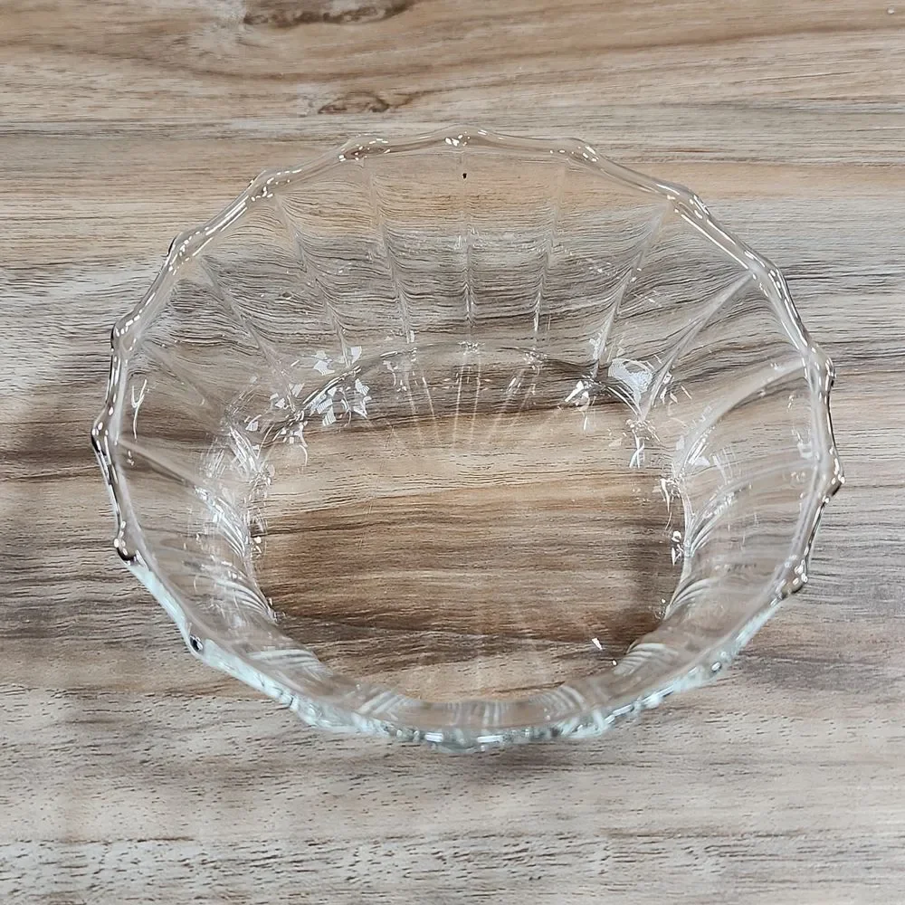 💜HOST PICK NIB PartyLite Clear Faceted Large Tealight Holder Set of 4 - Picture 8 of 12